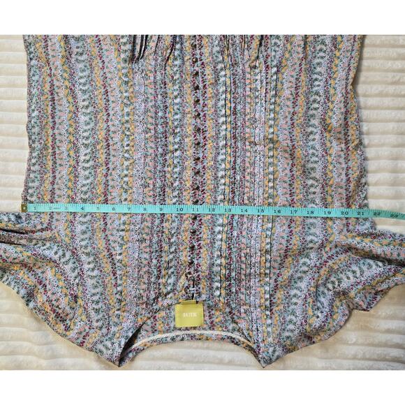 Anthropologie Maeve Gelise Floral Blouse - Picture 11 of 14